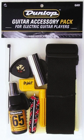Dunlop GA51 Electric Guitar Accessory Pack With Strap