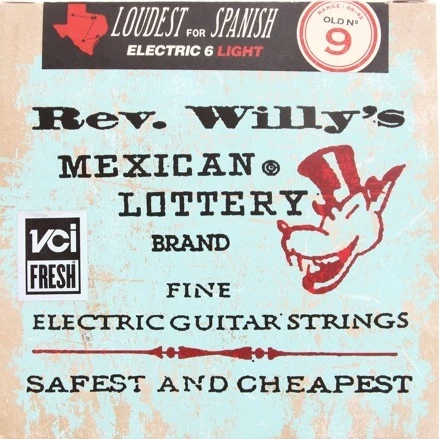 Dunlop RWN Rev. Willy's Light Nickel Plated Steel 9-42