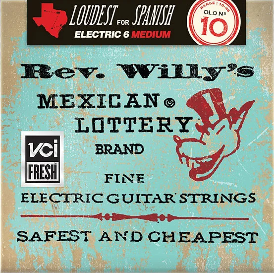 Dunlop RWN Rev. Willy's Medium Nickel Plated Steel 10-46