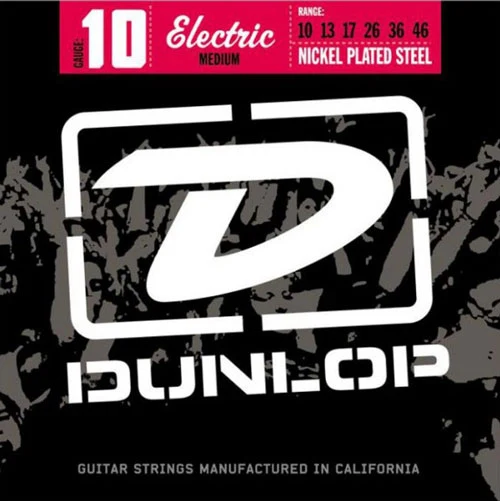 Dunlop DEN Nickel Plated Steel Medium 10-46