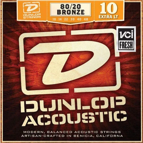 Dunlop DAB 80/20 Bronze Extra Light 10-48