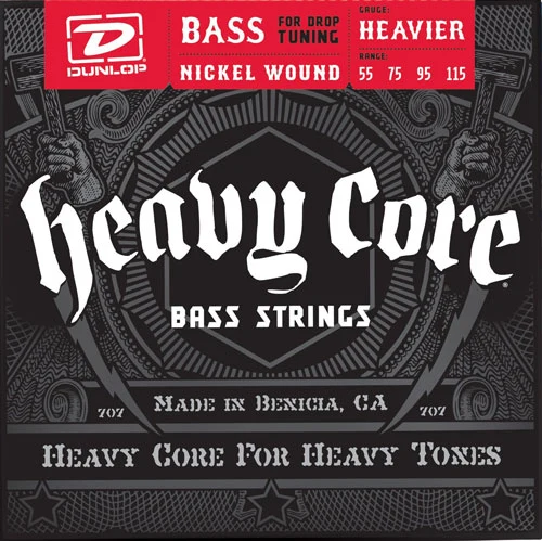 Dunlop DBHCN Heavy Core Bass NPS Heaver 55-115