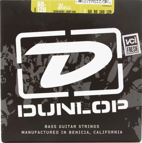 Dunlop DBS Stainless Steel Bass Extra Heavy Drop 60-120