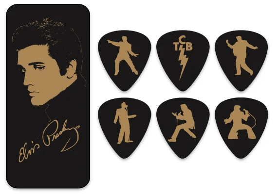 Dunlop EPPT04 Elvis Portrait Collection Pick Tin