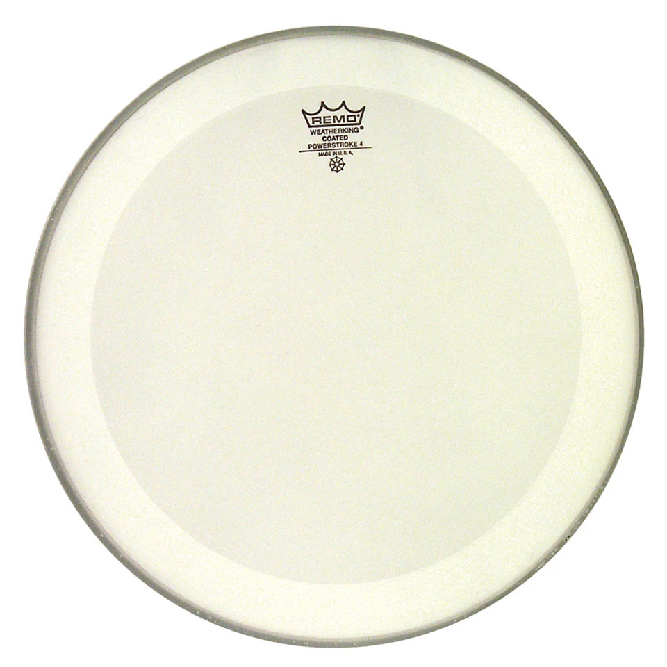 Remo P4-0115-BP Powerstroke 4 Batter Coated 15"