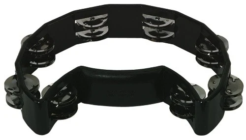 GEWA Jingle Wreath Half Moon 16 Jingles Black