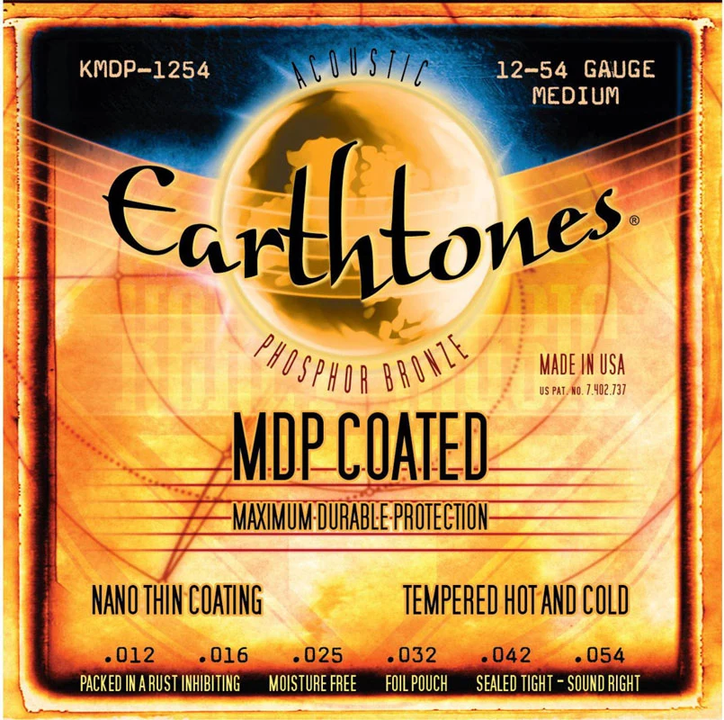 Kerly KMDP-1254 Earthtones Phosphor Bronze MDP Coated Tempered