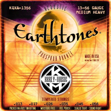 Kerly KQXA-1356 Earthtones Phosphor Bronze Tempered