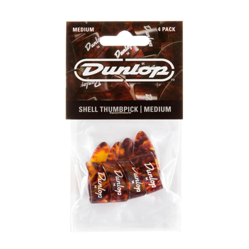 DUNLOP 9022P Thumbpicks Shell Plastic Medium