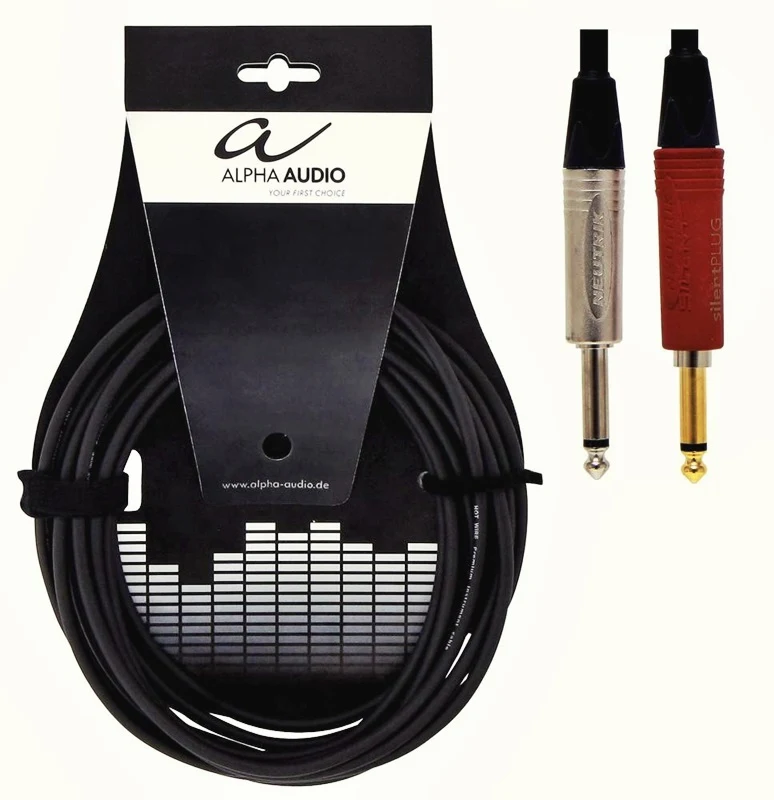 Alpha Audio Peak Line Instrumental Cable Silent Plug 9 м