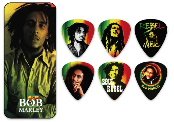 Dunlop BOB-PT01М Bob Marley Rasta Series
