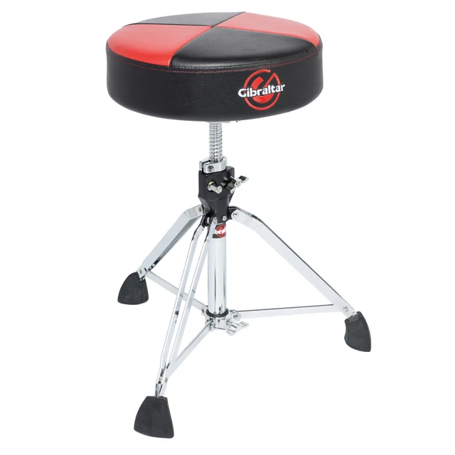 Gibraltar 9608RQPRB Professional Double Braced Throne With Super Foot