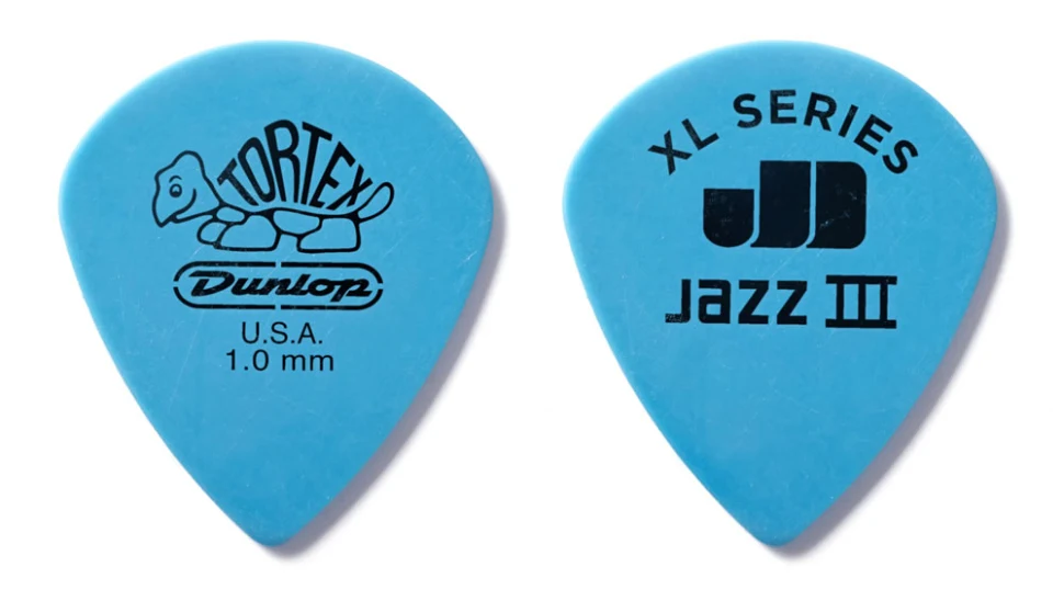 Dunlop 498P1.0 Tortex Jazz III XL
