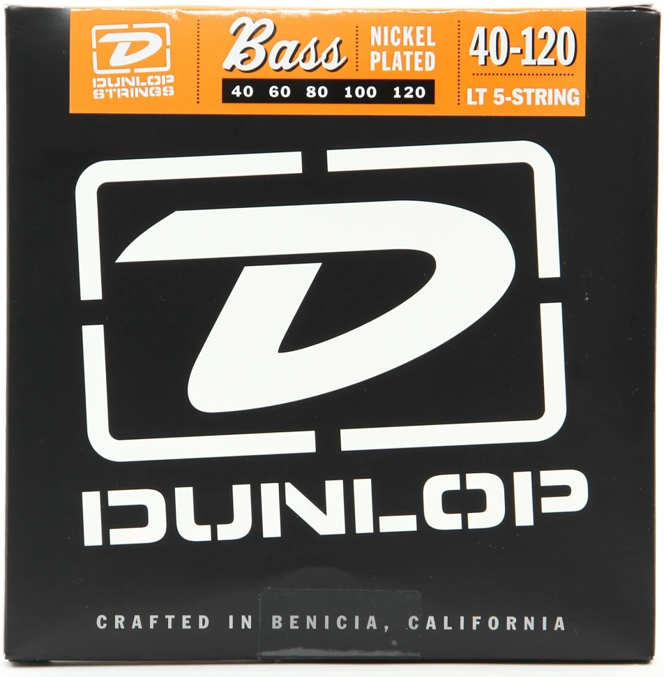 Dunlop DBN Nickel Plated Steel Bass 40-120T 5 Strings