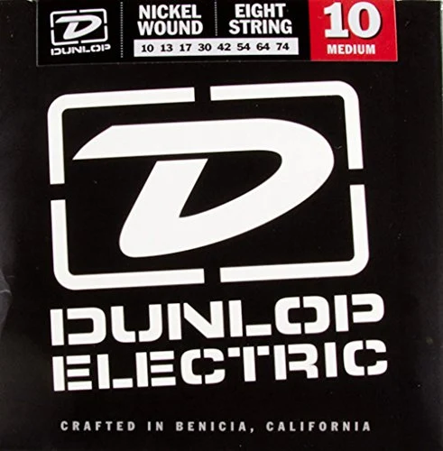 Dunlop DEN Nickel Plated Steel 10-74 8 String