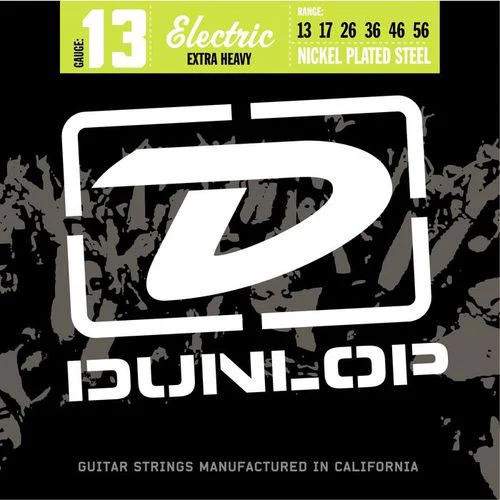 Dunlop DEN Nickel Plated Steel 13-56