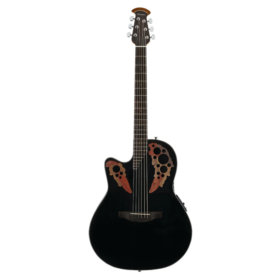 OVATION CE44L-5 Celebrity Elite Mid Cutaway Black