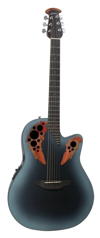 Ovation CE44-RBB Celebrity Elite Mid Cutaway Reversed Blueburst
