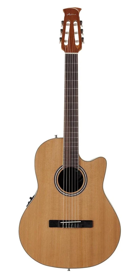 Applause AB24CС-4S Balladeer Mid Cutaway Nylon Natural Satin