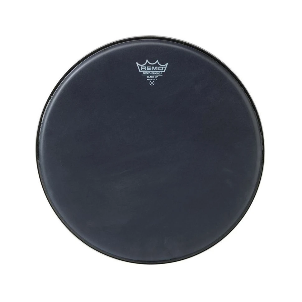 Remo BX-0814-10 Emperor X Black Suede Black Dot Bottom 14"