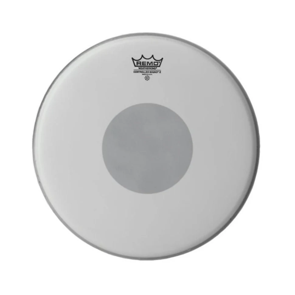 Remo CX-0114-10 Controlled Sound X Coated Black Dot On Top 14\'\'