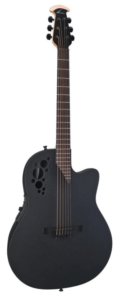 Ovation 1778TX-5-G Elite TX Mid Cutaway Black Textured