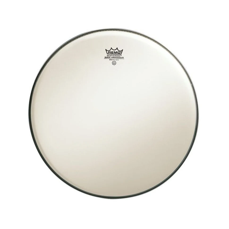 Remo BA-0814-00 Ambassador Batter Suede 14''