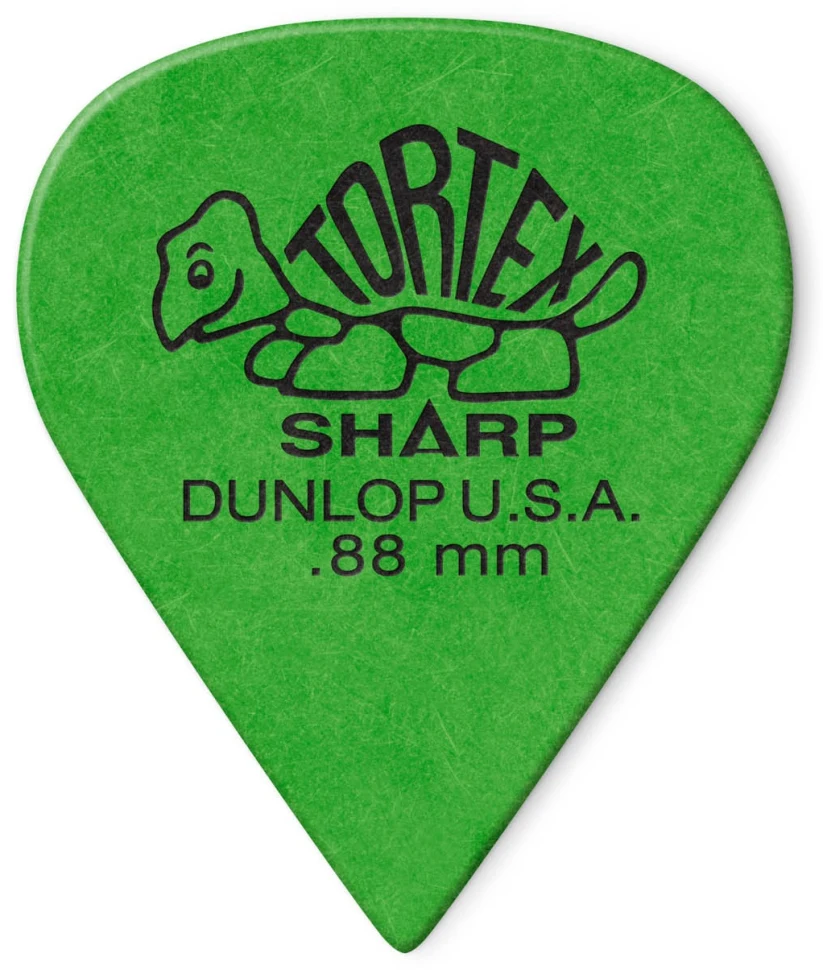 DUNLOP 412R.88 Tortex Sharp