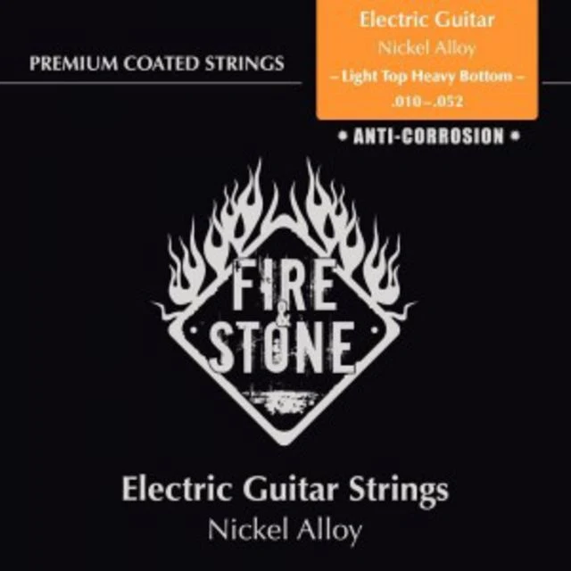 FIRE&STONE Electric Guitar Nickel Alloy Light Top/Heavy Bottom 10-52 Coated