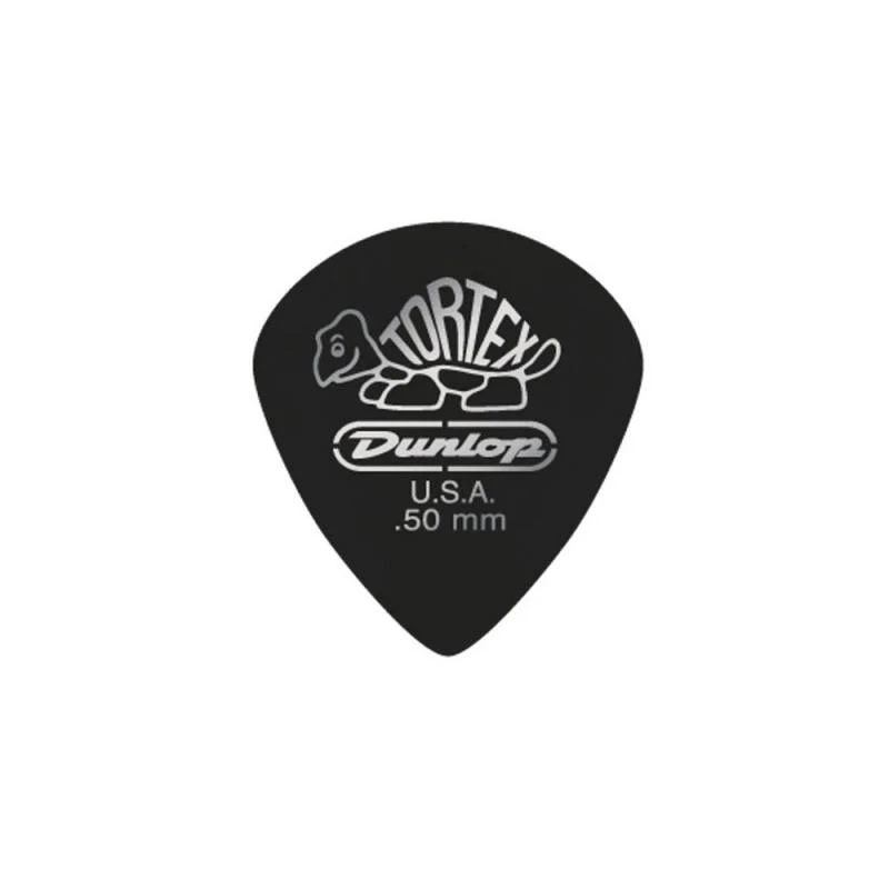 DUNLOP 482P.50 Tortex Pitch Black Jazz III
