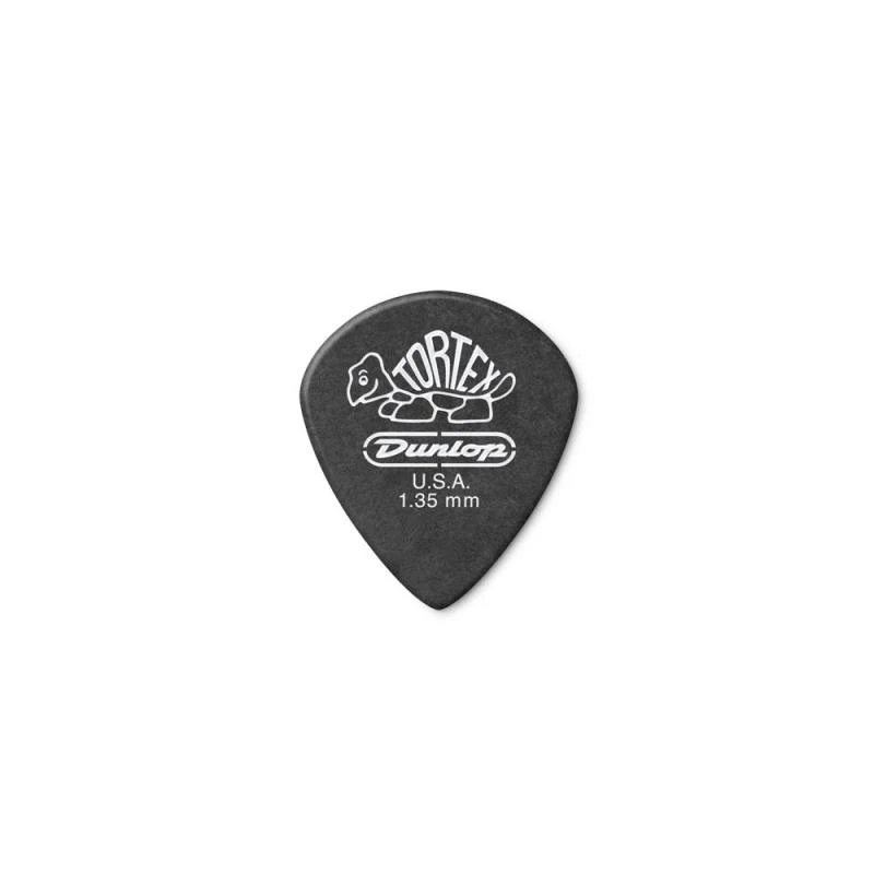 DUNLOP 482P1.35 Tortex Pitch Black Jazz III