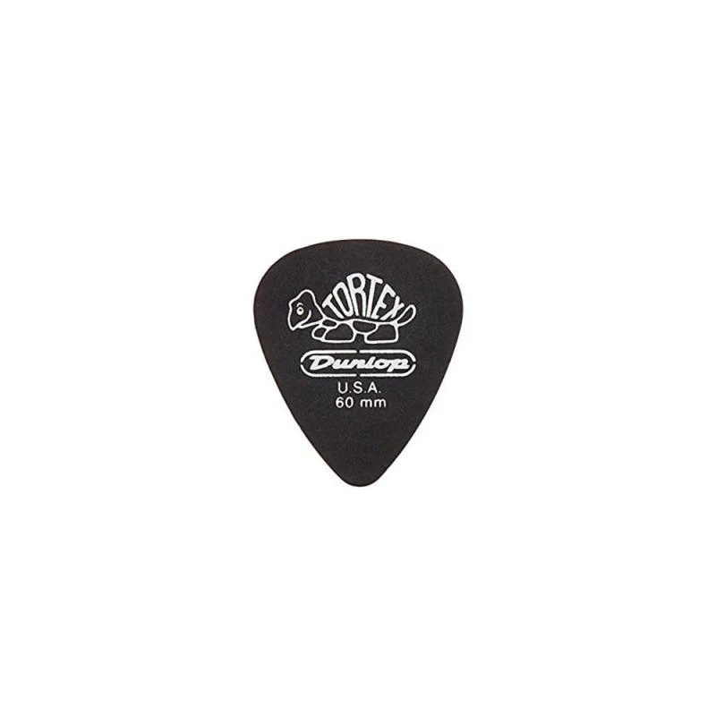 DUNLOP 488P.60 Tortex Pitch Black