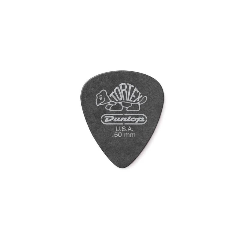 DUNLOP 488P.50 Tortex Pitch Black Standard