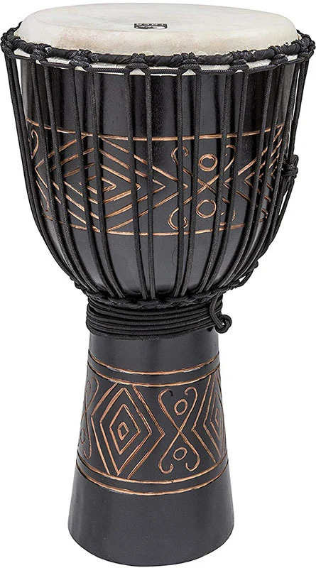 TOCA TSSDJ-LBO Street Rope Tuned Djembe Black Onyx