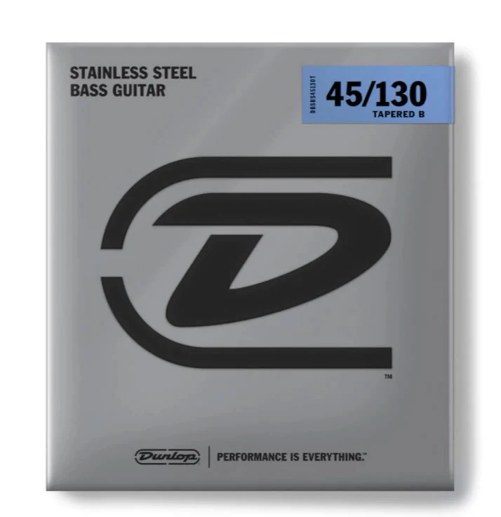 DUNLOP DBSBN45130T Super Bright Nickel Wound Tapered