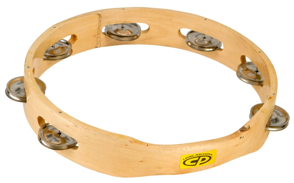 Latin Percussion CP389 Tambourine Single Row