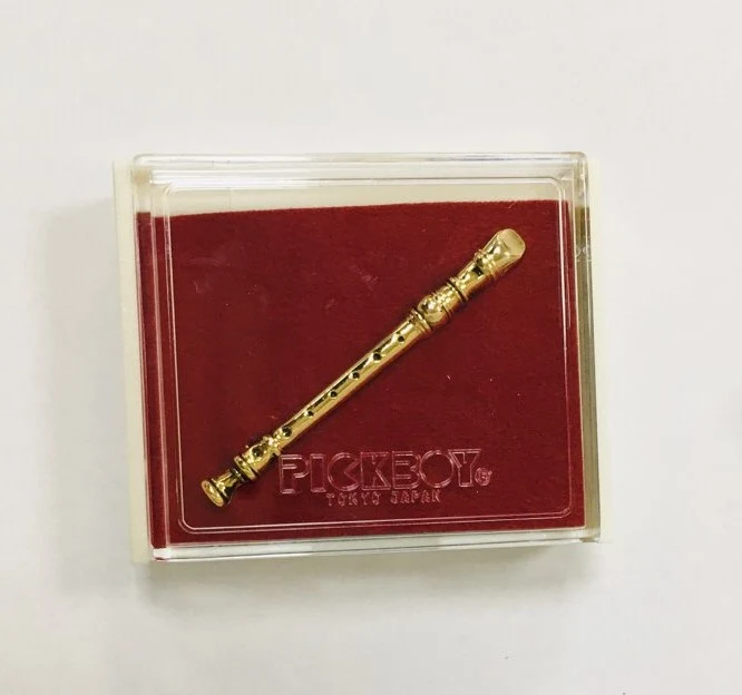 Pick Boy Recorder Pin