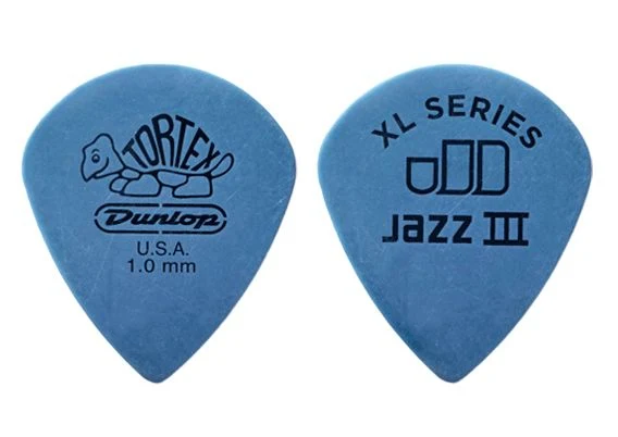 Dunlop 498R1.0 Tortex Jazz III XL