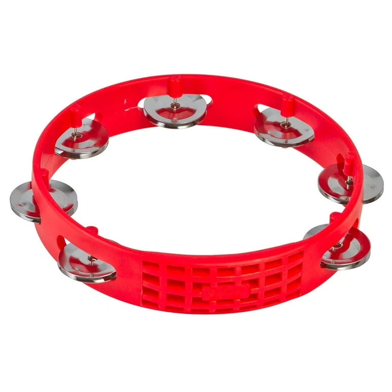 Latin Percussion LPA181 Aspire 8" Plastic Tambourine Red