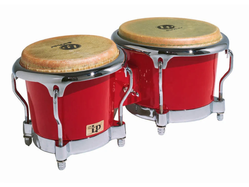 Latin Percussion LP200XF-RD Fiberglass Bongos