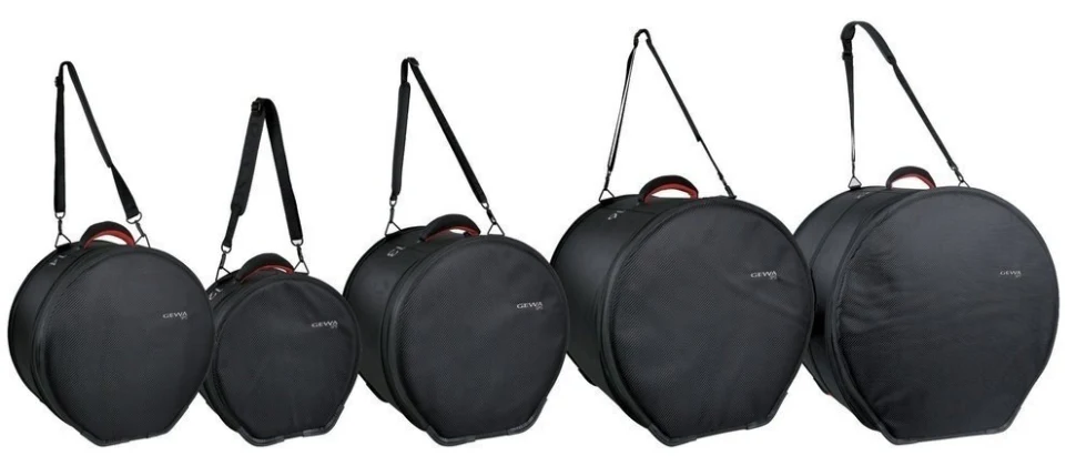 GEWA SPS Drumm Set Gig Bag 22x18. 12x10. 13x11. 16x16. 14x6.5"