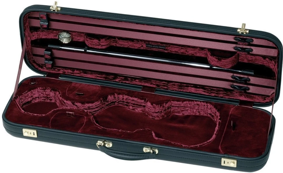 GEWA JAEGER PRESTIGE Violin Case Plush Burgundy