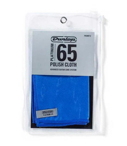 Dunlop P65MF12 Platinum 65 Polish Cloth